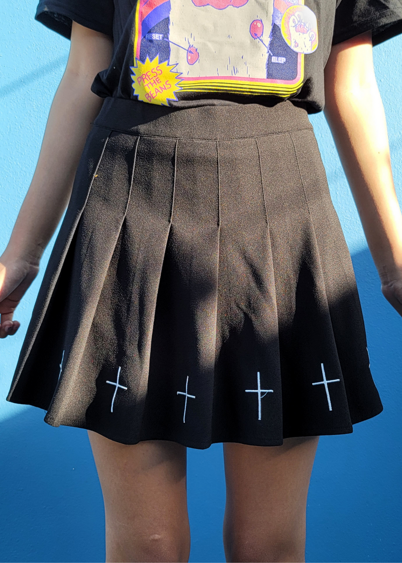 KW CROSS MINI SKIRT
