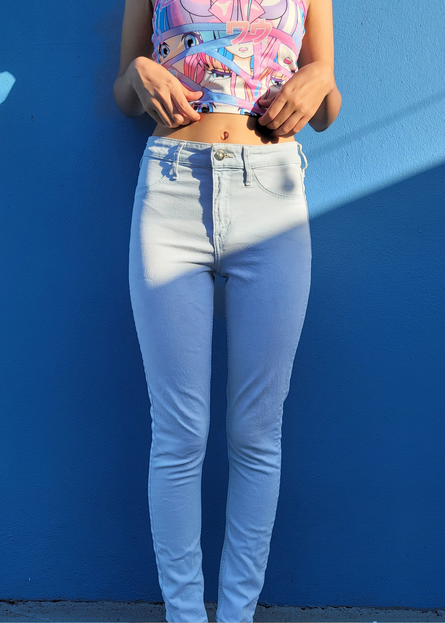 KW DENIM WHITE JEANS